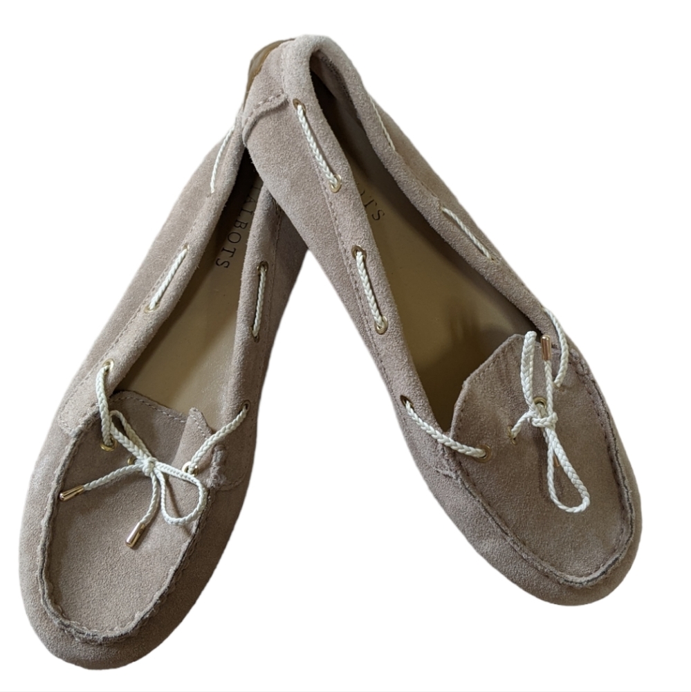 Talbots tan driving moc, 8